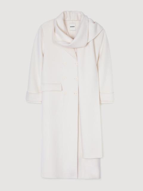 Sandro OVERSIZED WOOL COAT