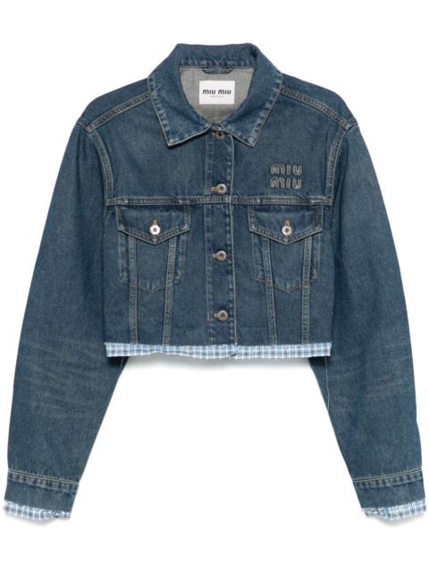 Miu Miu Miu Miu Women Denim Cotton Jacket