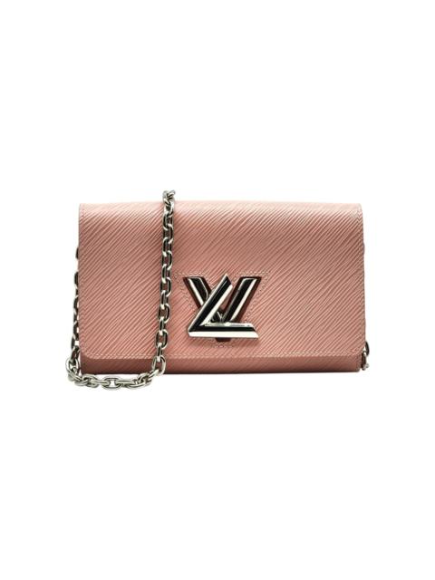 Louis Vuitton M62038 Epi Leather Rose Ballerine Twist Chain Wallet - New