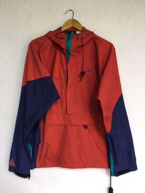 Nike 🟢Vintage Nike Acg Anorak Multicolor nice design Jackets