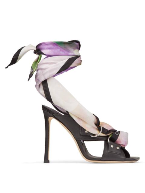 JIMMY CHOO Jimmy Choo Satya 110 Cross Straps Mule