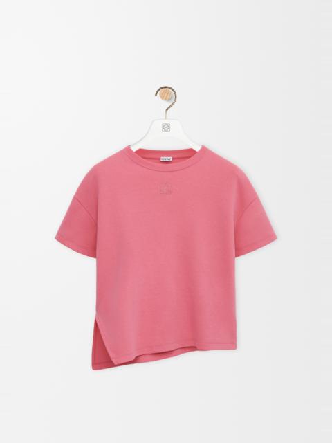 Loewe Asymmetric t-shirt in cotton blend