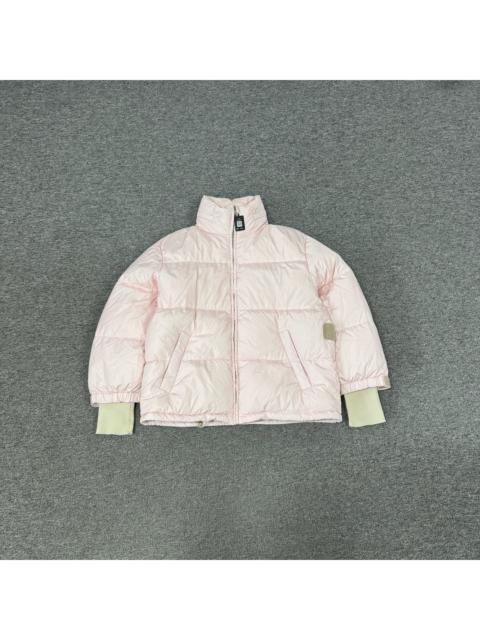 Prada Prada Pink Stand Collar Down Jacket