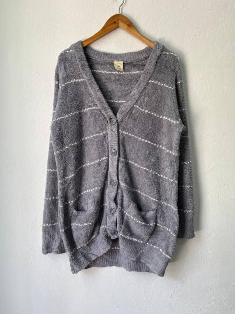 Gelato Pique Fleece Striped Cardigan