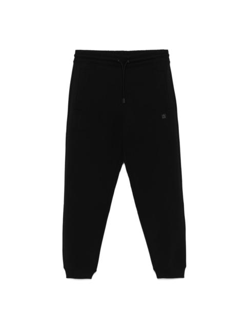 logo-plaque track pants