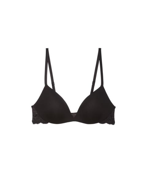 Fleur du Mal Charlotte Lace Wireless Push Up Bra