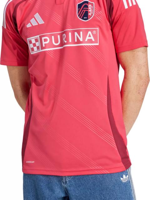 adidas adidas Adult St. Louis City SC 2025 Primary Replica "Forever City Red" Jersey