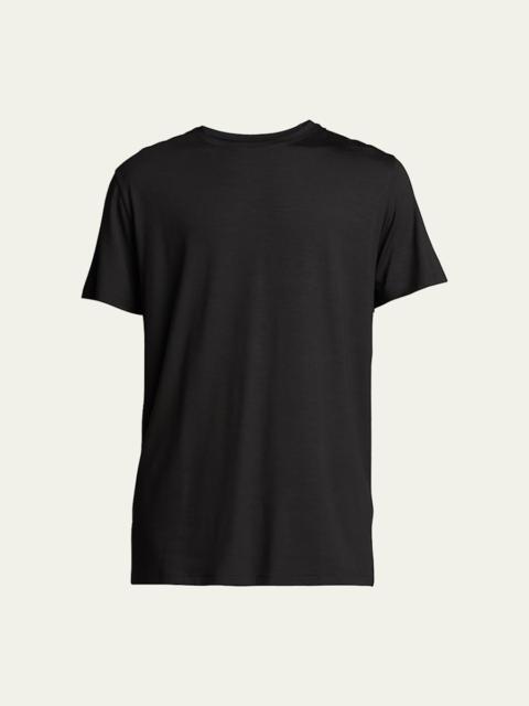 Derek Rose Men's Short-Sleeve Tee, Black