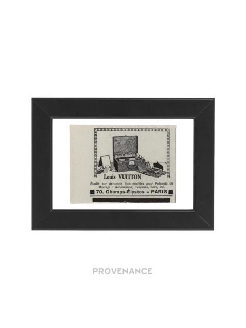 Louis Vuitton Louis Vuitton Antique Vintage Newsprint Ad - Wedding Gifts