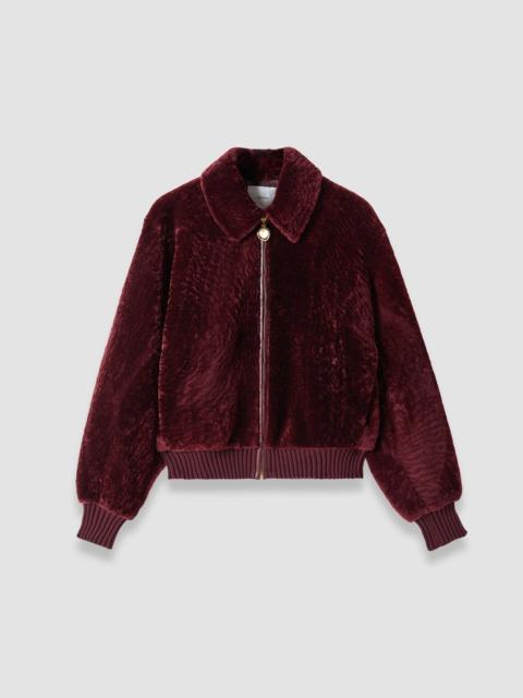 JOSEPH Alpes Short Hair Shearling Jacket