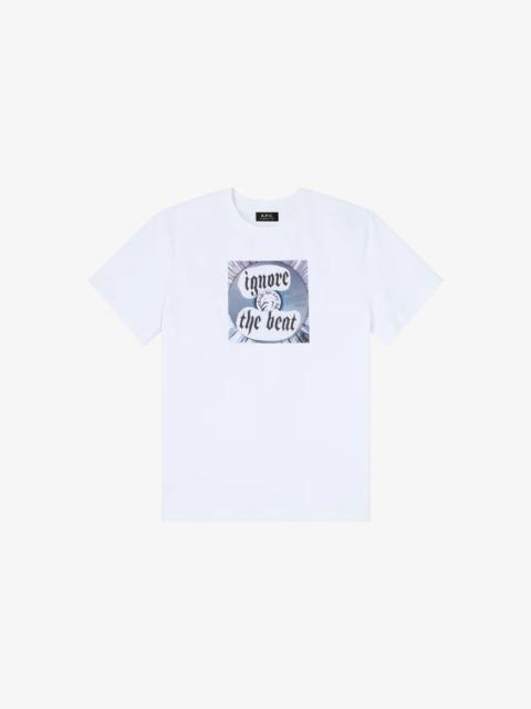 A.P.C. IGNORE THE BEAT T-SHIRT