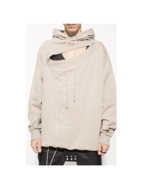 Champion Rick Owens X Champion Cut - Out Detail Tommy Hoodie 