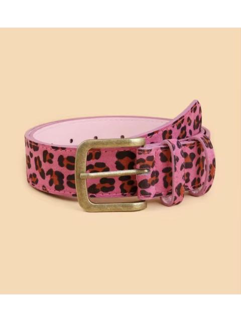 Other Designers Other - 2000s leopard cheetah print belt