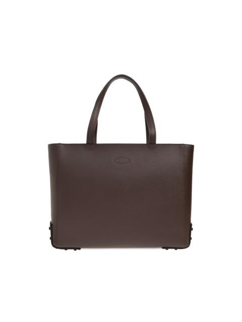 Tod's logo-embossed tote bag