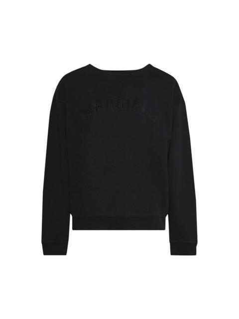 Maison Margiela Logo Sweatshirt 'Washed Black'