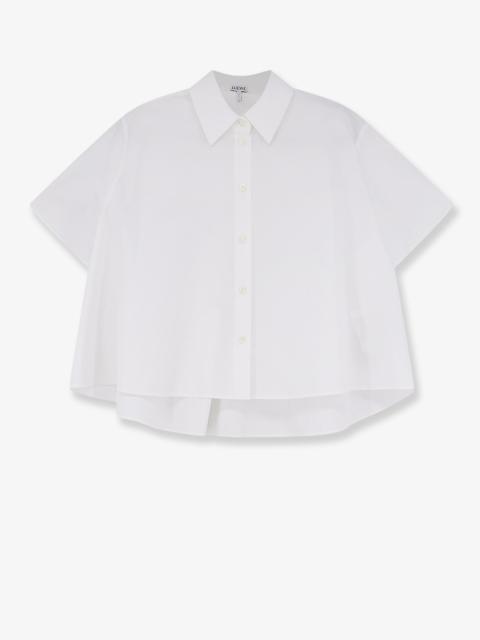 Loewe Loewe Cotton Shirt White Women