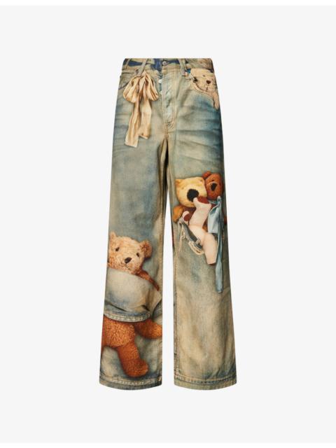 Acne Studios 1981 Wide-Leg Denim Jeans
