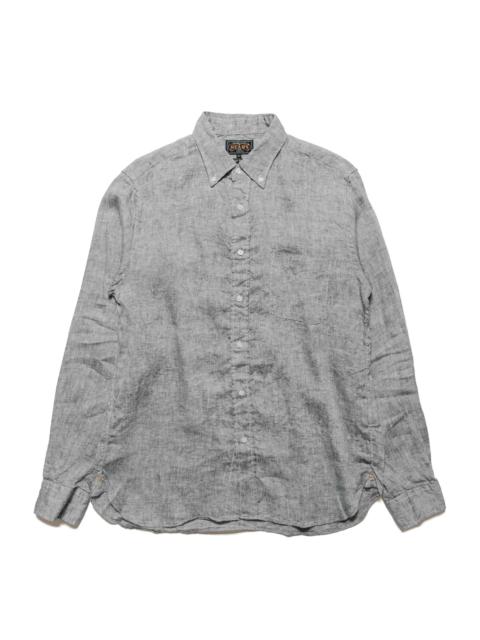 BEAMS PLUS B.D. Linen Oxford Black