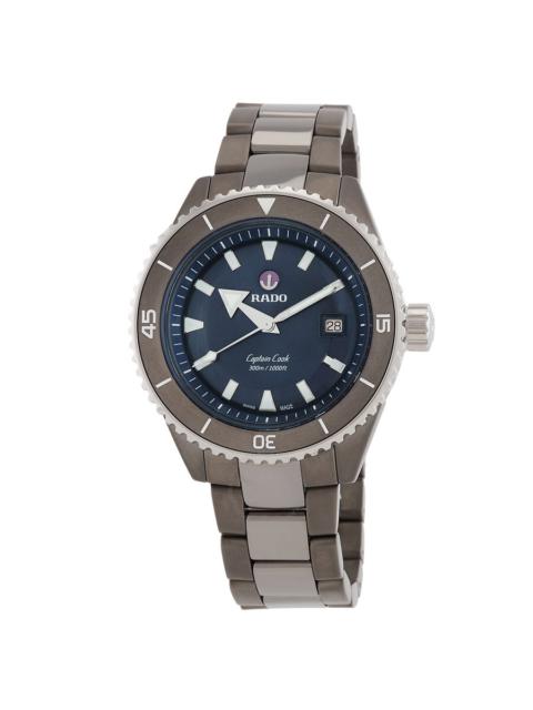 Other Designers Open Box - Rado Captain Cook Automatic Blue Dial Men's Watch R32144202