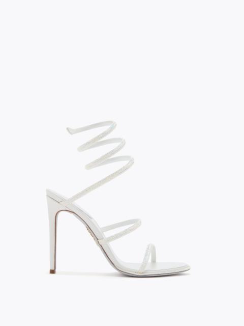 RENE CAOVILLA CLEO WHITE SANDAL 105