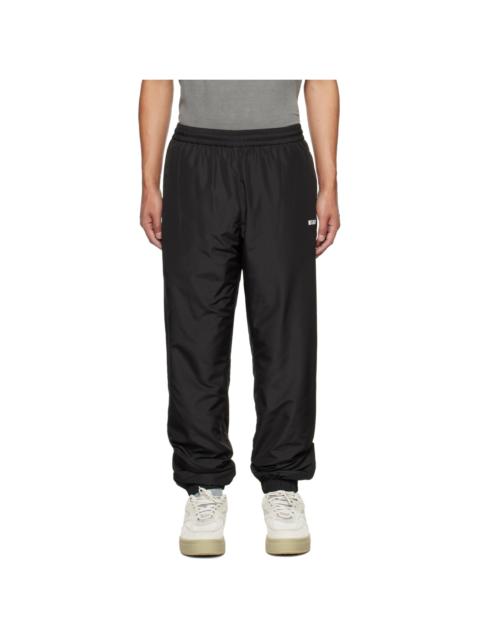 MSGM Black Drawstring Lounge Pants