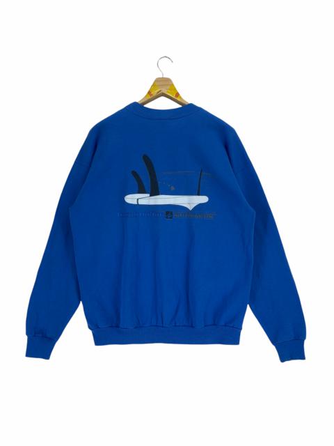 Other Designers Vintage - Local Motion Hawaii Surfboard Big Logo Sweatshirt #3182-39