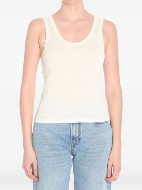 Loewe Loewe Women Anagram Silk Tank Top