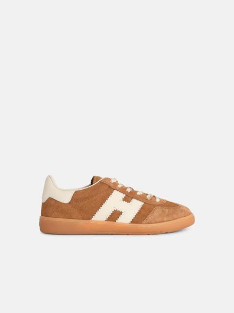 HOGAN 'COOL' BROWN SUEDE SNEAKERS