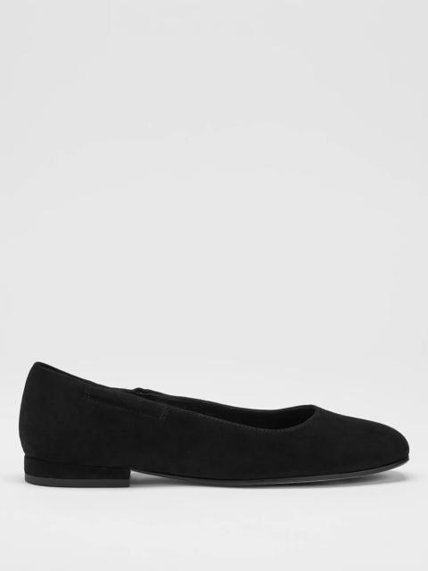 EILEEN FISHER Selle Suede Ballet Flat