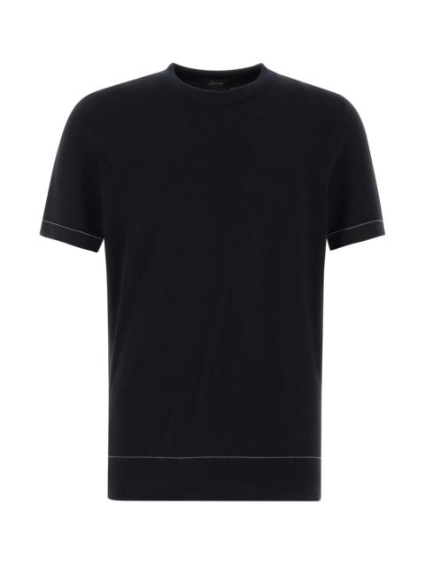 Brioni Black cotton t-shirt