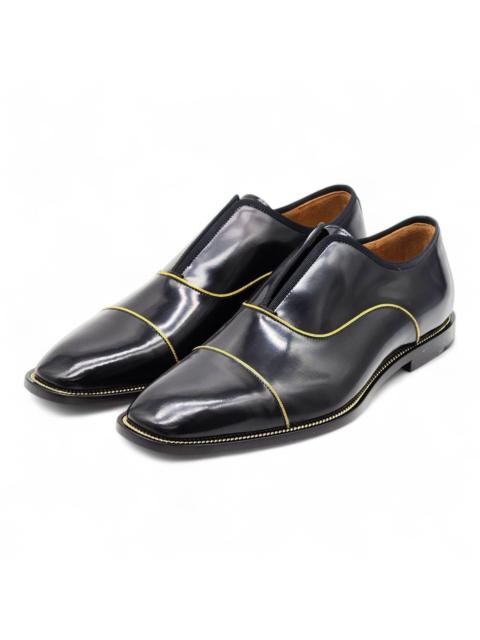 Alpha Male Patent Leather Oxford Shoes Black EU 40.5 US 7.5