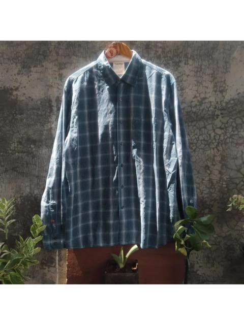 Other Designers Timberland × Vintage - Vintage Timberland Checkered Button Shirt Men's Long Sleeve