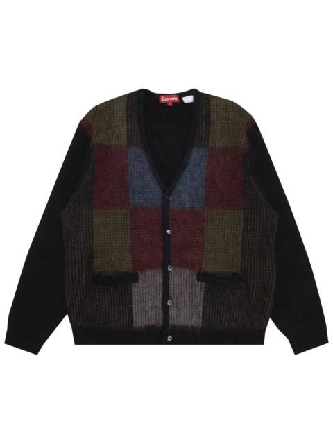 Supreme Supreme Brushed Grid Cardigan 'Black'