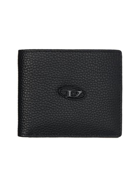 Diesel Black Bi Fold Coin S Wallet