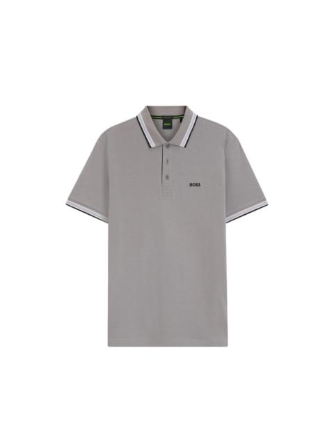 BOSS Boss Grey Polo Shirts Men