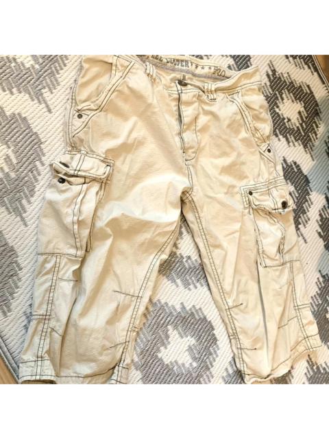 Other Designers Lee Men's Cream and Tan Shorts