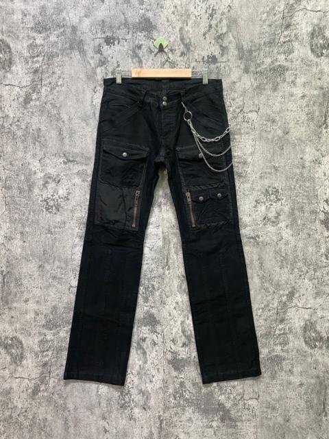 Other Designers Comme Ca Ism - KENJI ITO Comme Ca Multi Pocket Cargo Zipper Low Rise Pants