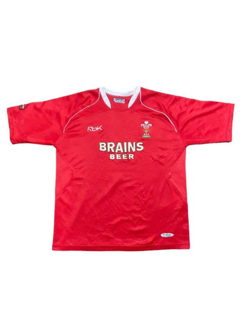 Reebok Wales Rugby Union Jersey 2008/2010