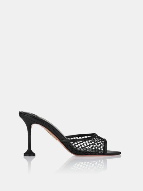AQUAZZURA Bisous Mesh Mule 85