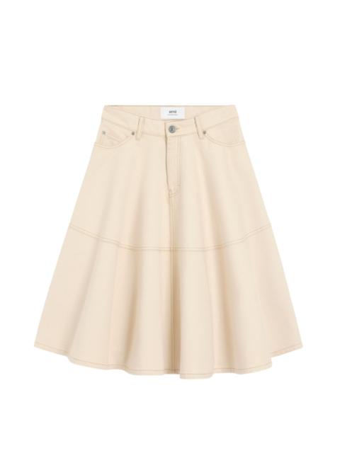 AMI Paris Jupe Midi Skirt