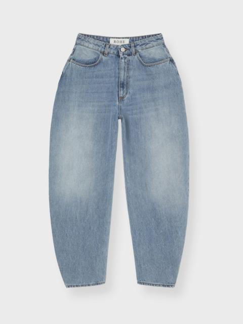 RÓHE Jeans Fransje Sculptural Denim Washed blue