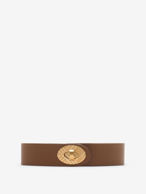 Burberry Leather Cotswolds Belt