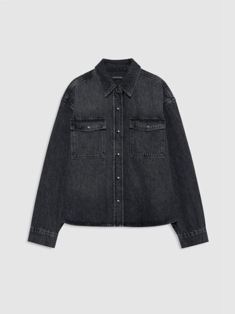 ANINE BING Paxton Shirt - Arctic Night