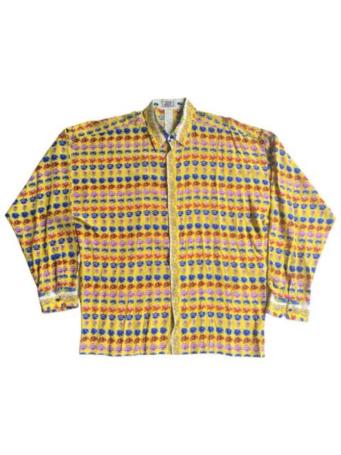 Vintage 1996 Versace Floral Silk Shirt