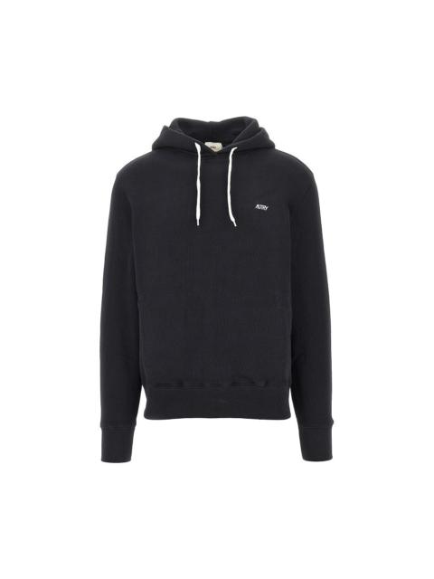 AUTRY Autry Logo Embroidery Hoodie Black Men