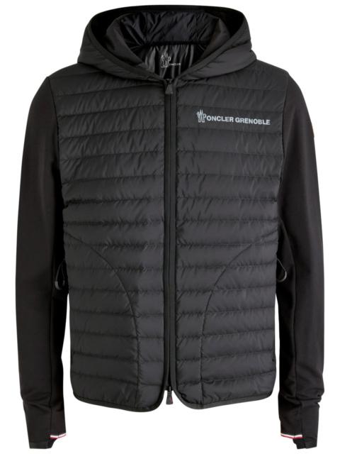 Moncler Grenoble Moncler Grenoble Panelled Cotton-blend and Shell Jacket