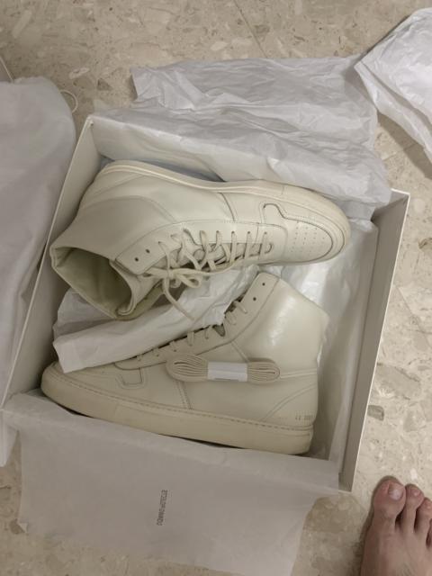 Common Projects Bball High Taupe