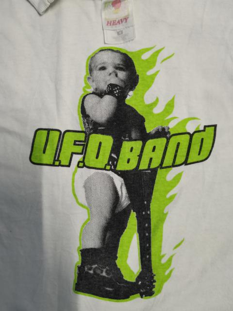 Other Designers Vintage - Rare Vintage 90's U.F.O Band Tee Punk Rock GRUNGE Stitches