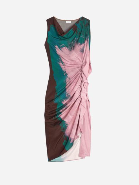 Dries Van Noten DRAPED MIDI DRESS