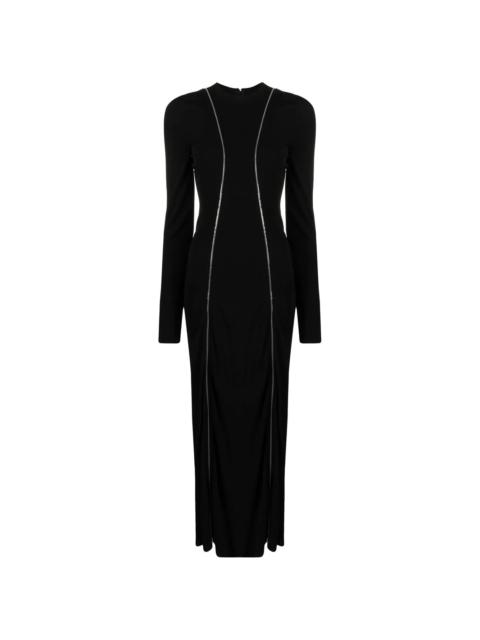 Victoria Beckham piped-trim detail drss